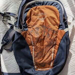 Osprey Men's Backpack - Orange and Blue